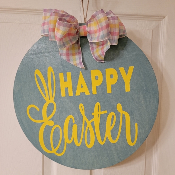 Hand Crafted Other - Happy Easter Sign